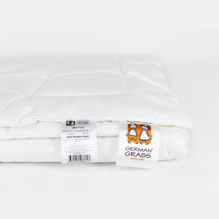 Одеяло стеганное с кантом BABY BAMBOO GRASS 100 х 150 всесезонное