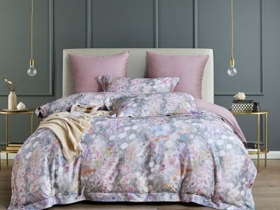 Комплект постельного белья 1,5-спальный, фланель-тенсел 2298-4S