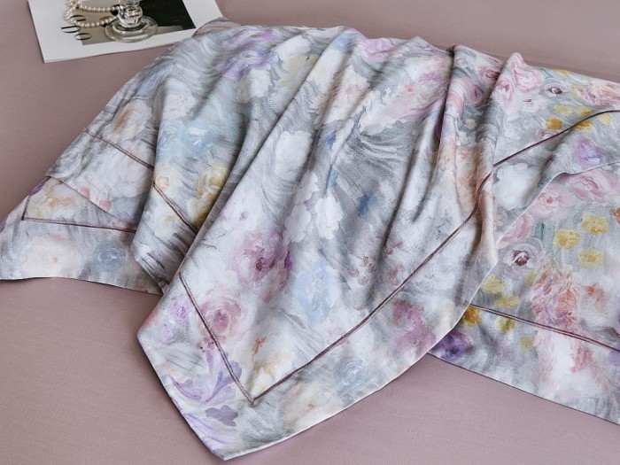 Комплект постельного белья 1,5-спальный, фланель-тенсел 2298-4S