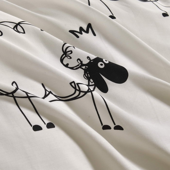 Долли (белая) Комплект постельного белья сатин 1.6