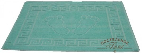 Коврики для ванной ROSEBERRY Kov pol Turquase-50x70