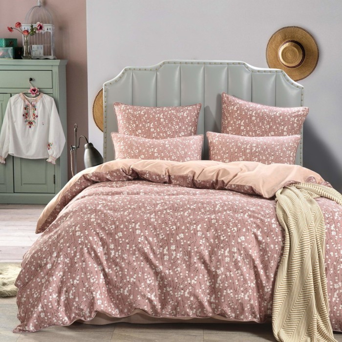 Тесса Комплект постельного белья сатин Евро 4н