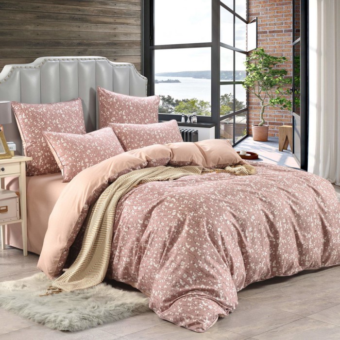 Тесса Комплект постельного белья сатин Евро 4н