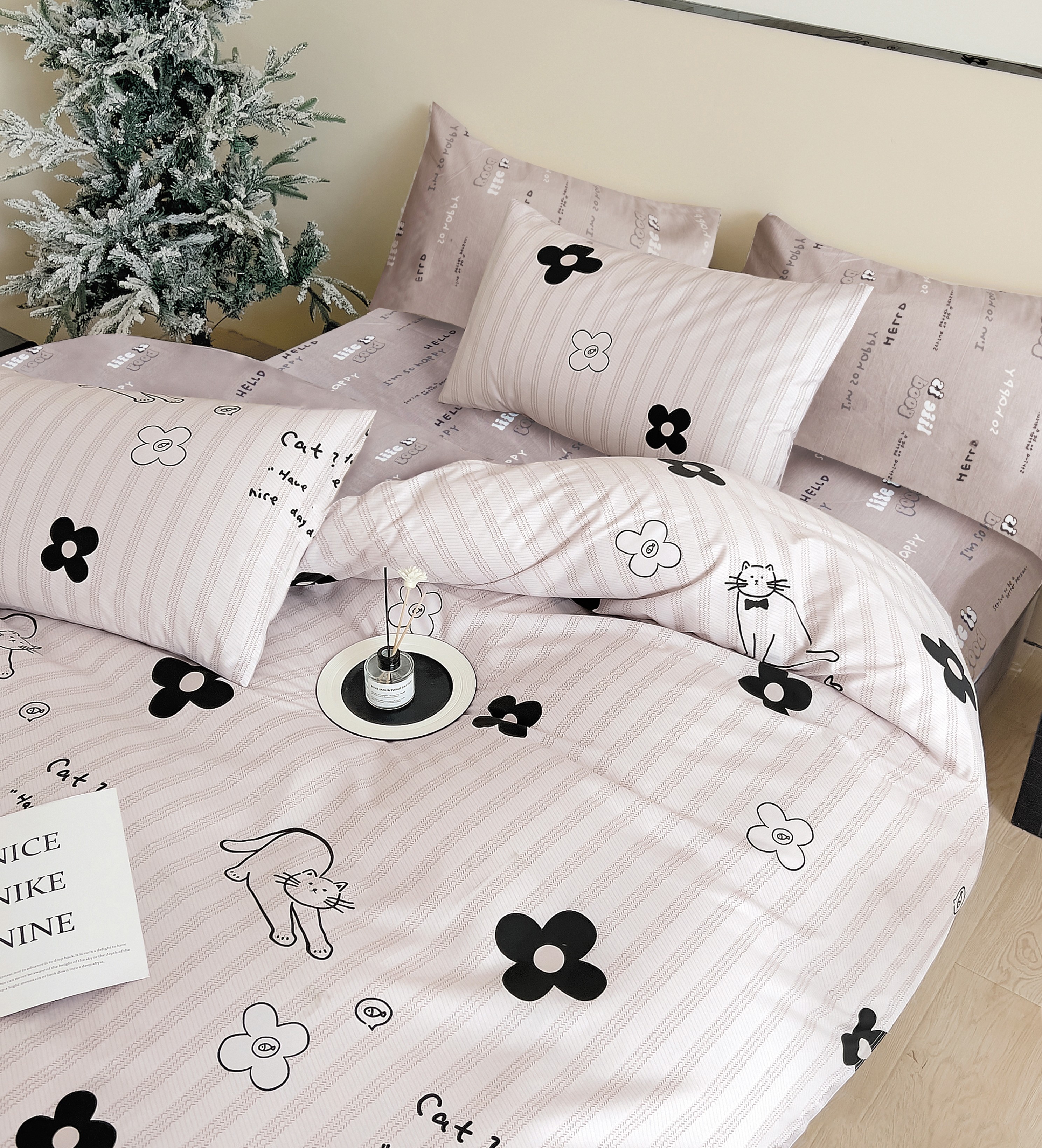 Постельное белье Twill 1,5 спальный наволочки 50x70 TPIG4-2043-50 КОД1050