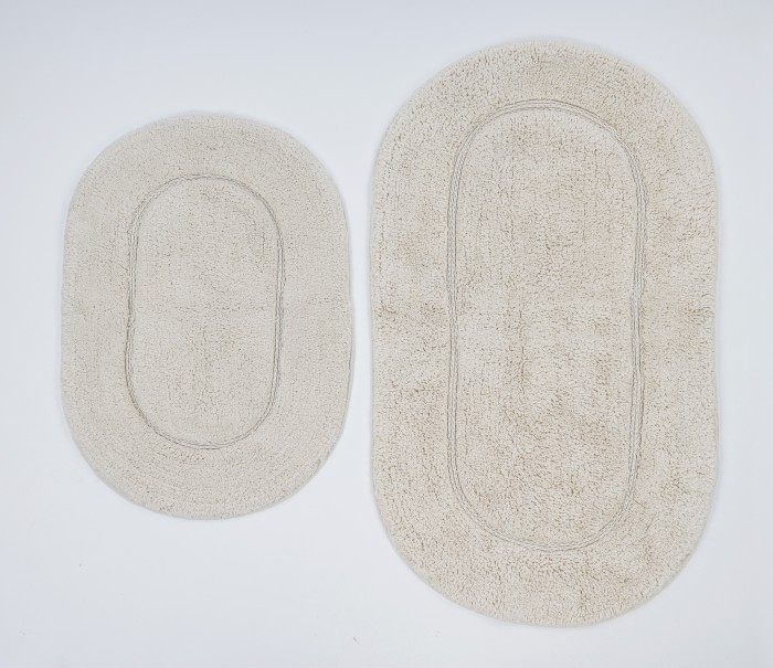 Коврики для ванной Сальвадор (жемчужный латте) 60х100см,50х70см