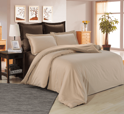 Постельное белье Valtery сатин однотонный LS-42-1 полуторный