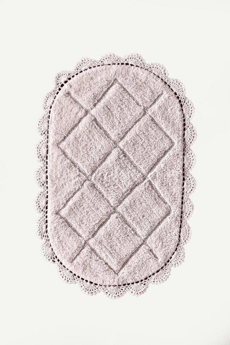Penny (пудра) Набор ков. для ванной кружевной 60х100 и 50х70