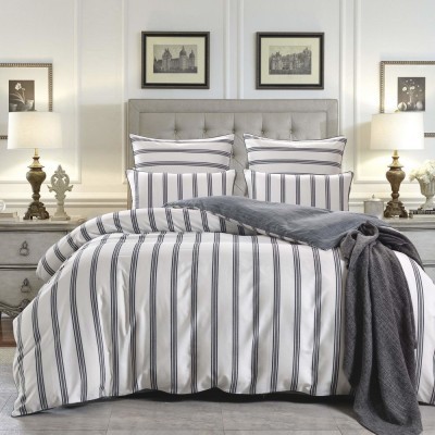 Вивьен (белая) Комплект постельного белья сатин Евро 4н