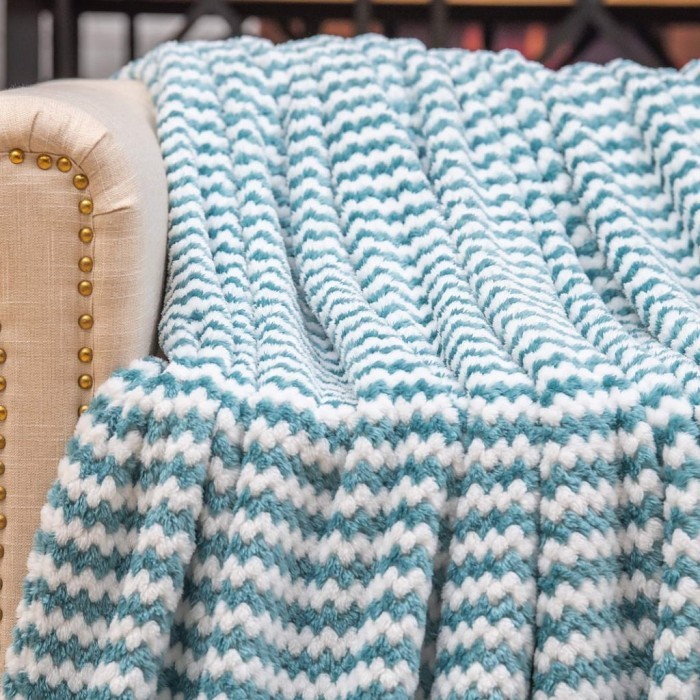 Гринда (морская волна) Покрывало 220х240