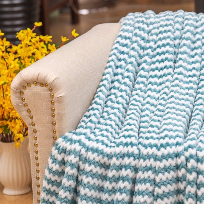 Гринда (морская волна) Покрывало 220х240