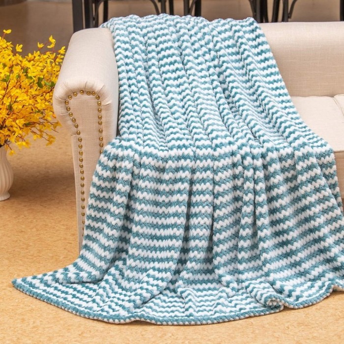 Гринда (морская волна) Покрывало 220х240