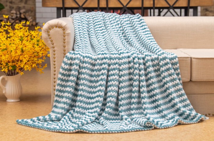 Гринда (морская волна) Покрывало 220х240