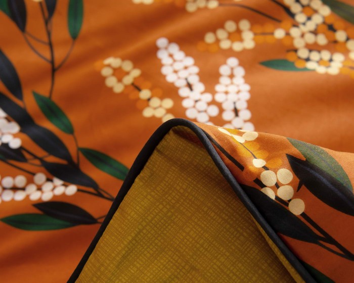 Фрида (оранж) Комплект постельного белья сатин 1.6