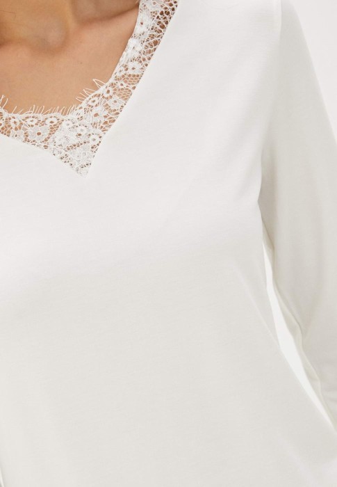 Памела пижама женская кремовая S