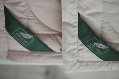 Одеяло легкое  Anna Flaum FARBE 200х220 кремовый