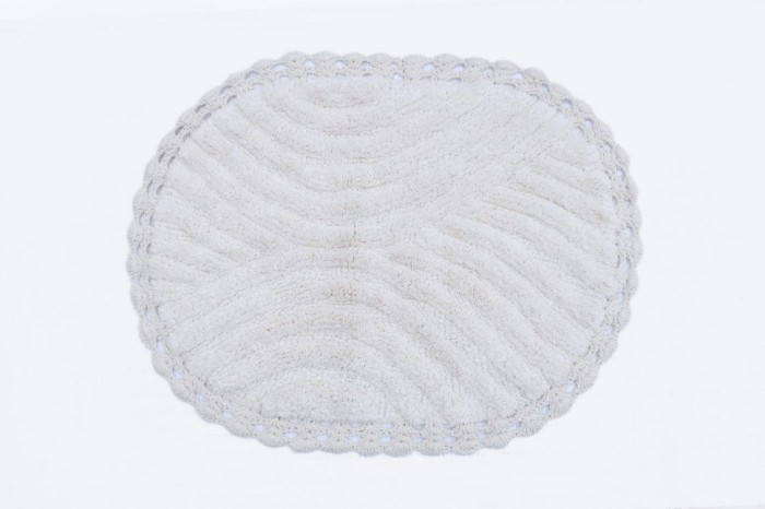 SIERRA (крем) Коврик для ванной кружевной 50х70