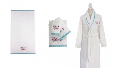 Полотенца ROSEBERRY MISTERIOSO White-70x130