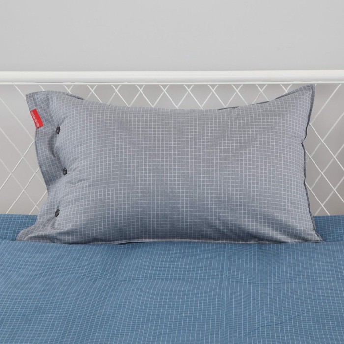 Николас №28 Комплект постельного белья сатин Евро 4н