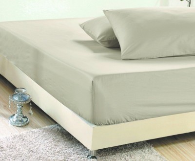 Простынь на резинке сатин однотонный PRC-R-53 160x200