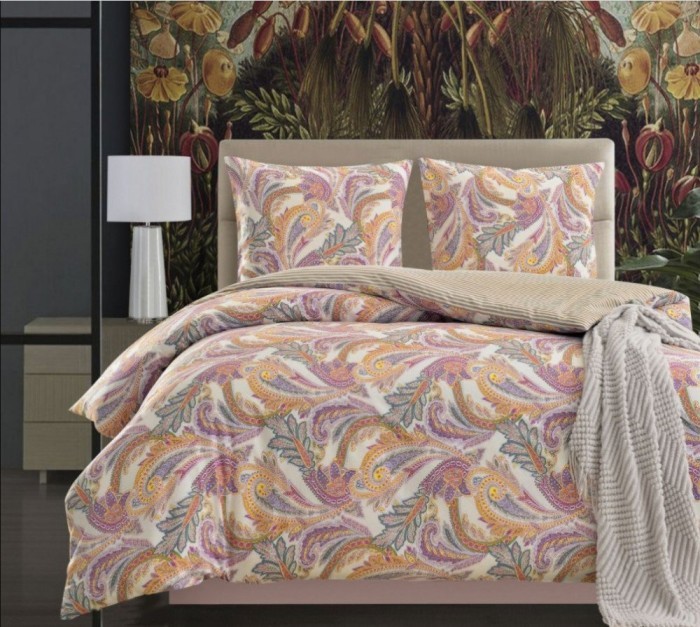 Постельное белье Valtery сатин печатный CL-474 полуторный