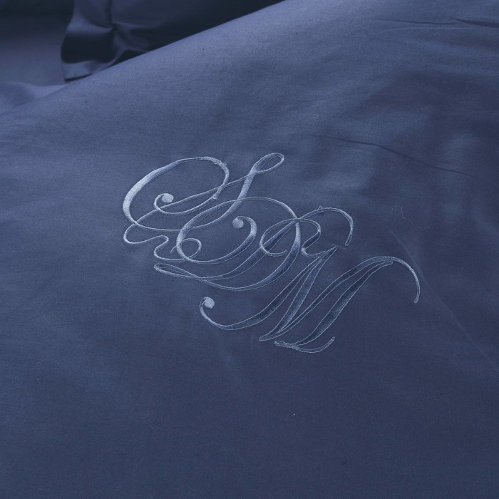 Джонатан (сапфир) Комплект постельного белья сатин Евро 4н