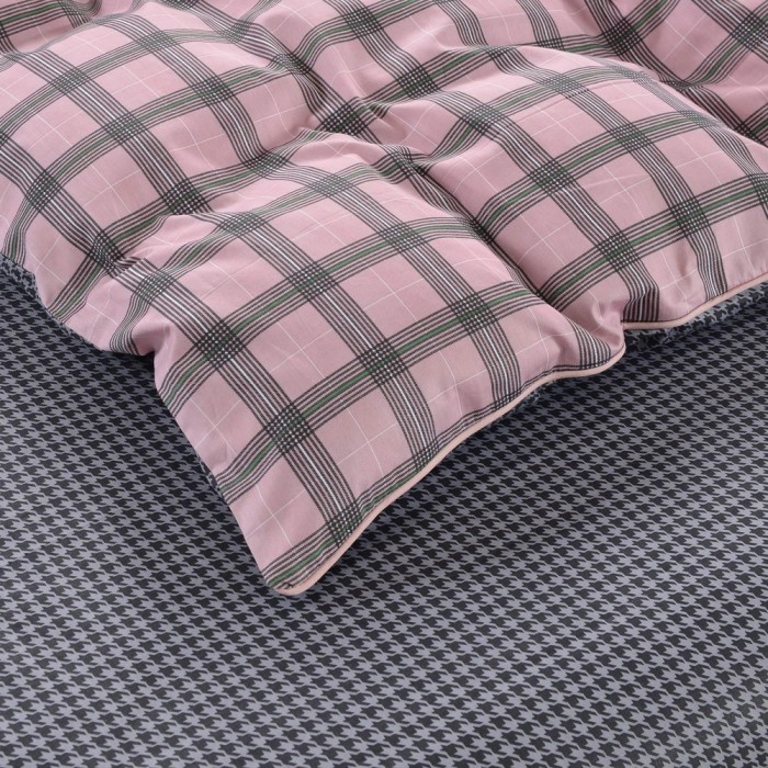 Верон (розовый) Комплект постельного белья сатин 7Е