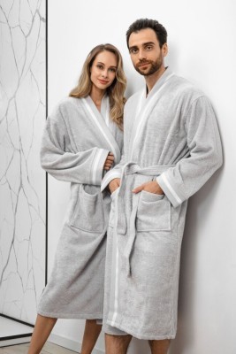 Халат VLR Concept BR L.Grey XL