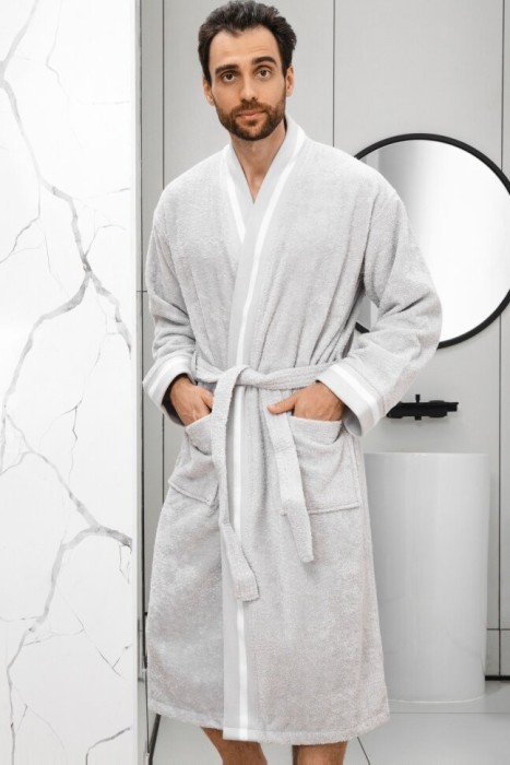 Халат VLR Concept BR L.Grey XL