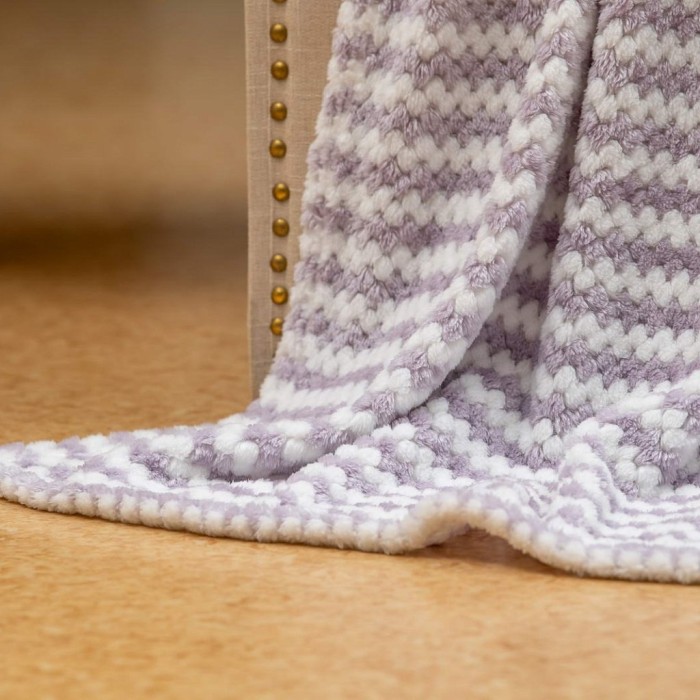 Гринда (лиловый) Покрывало 160х220