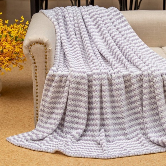 Гринда (лиловый) Покрывало 160х220