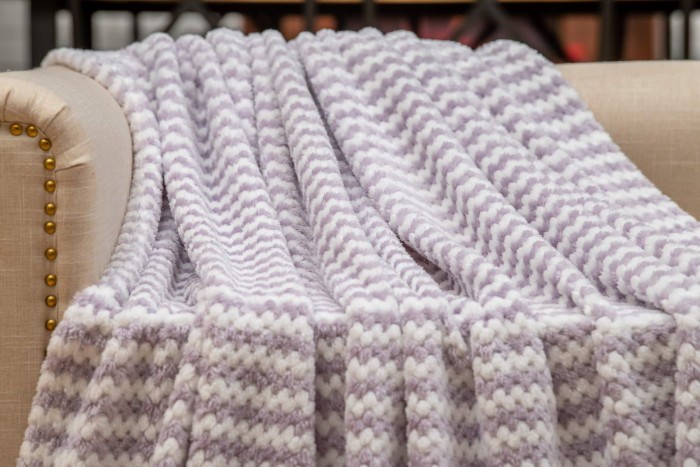 Гринда (лиловый) Покрывало 160х220