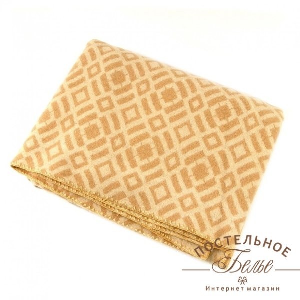 Одеяла шерстяные Odeylo wool PE 6 bej-170x205