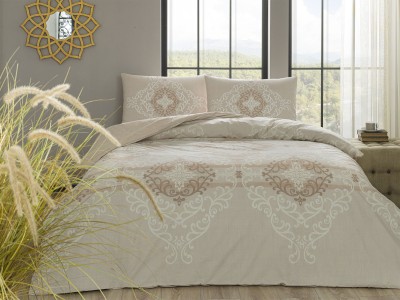 Постельное белье TAC RANFORCE ELLIE полуторное капучино