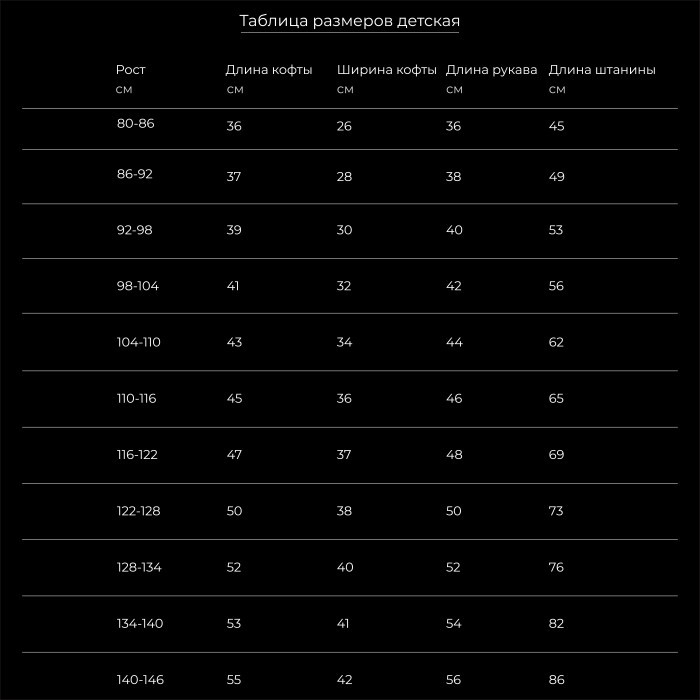 Funny №5 Пижама Детская 92-98