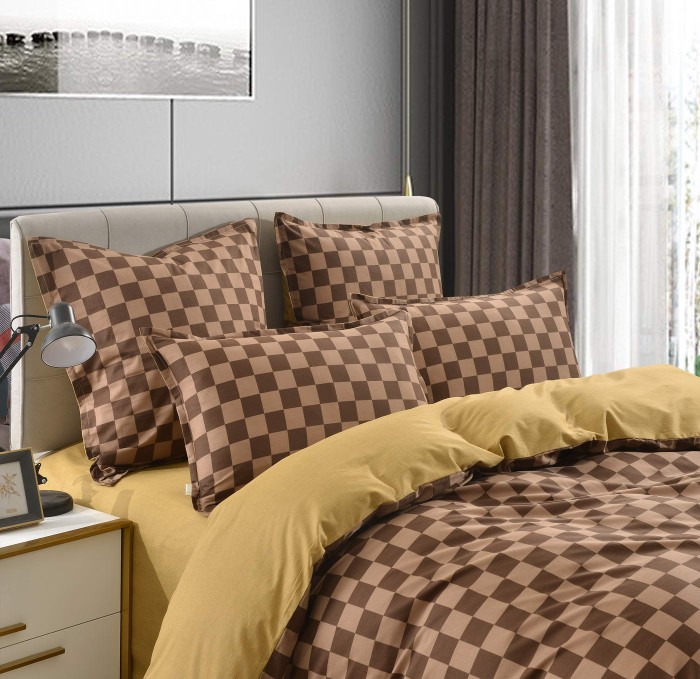 Кимберли (кофе) Комплект постельного белья сатин 7Е