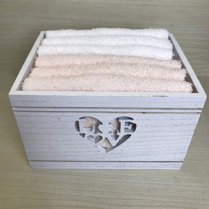 Уна (персик) Набор 30х30 (6 шт)