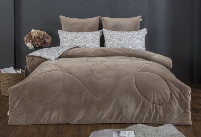 Комплекты для сна Остин (бежевый платина) ABC Cotton Евро