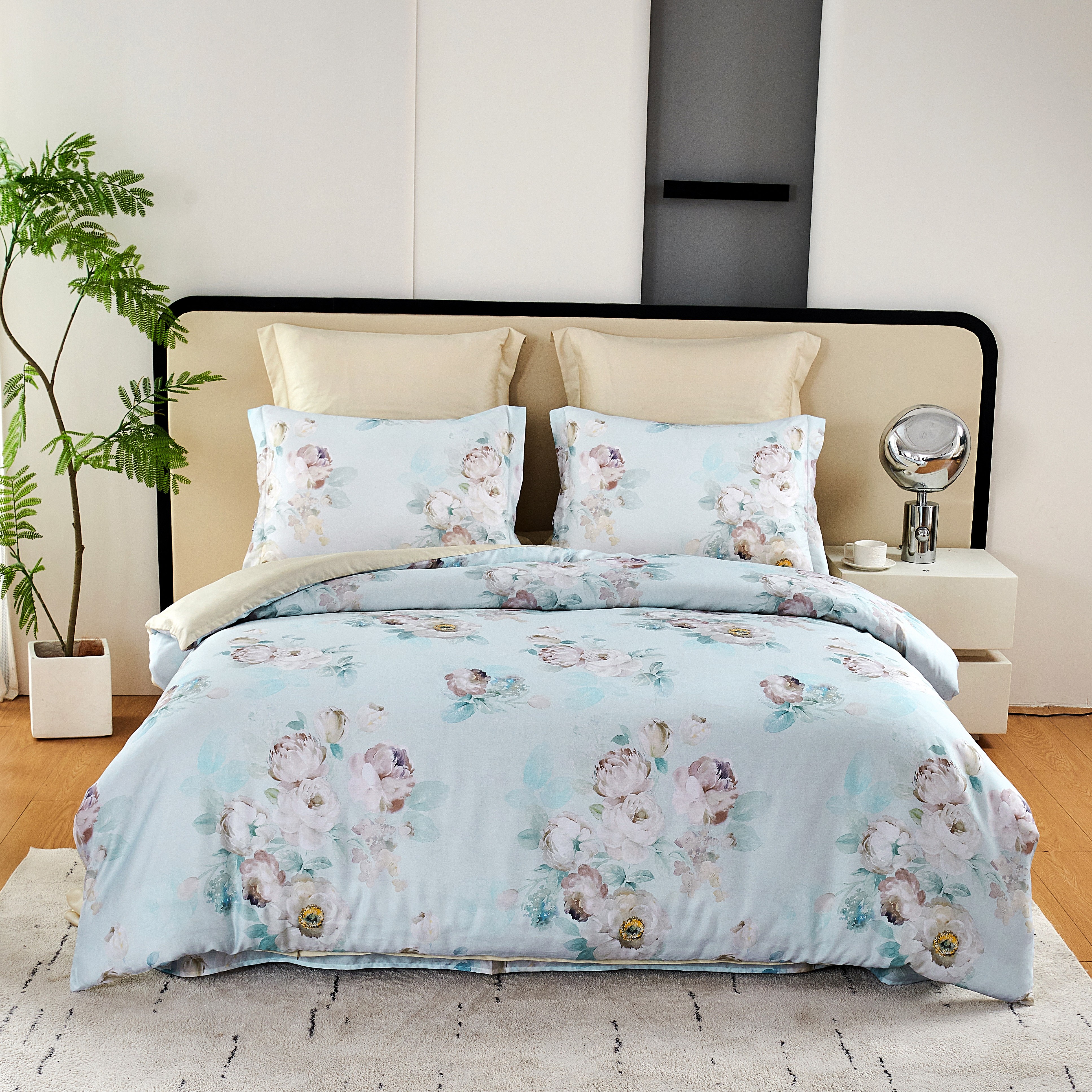 КПБ Tencel евро 4 наволочки TT6-166 код1330