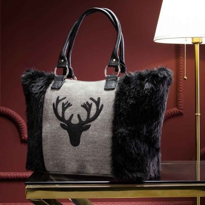 Сумка женская Arya Vacay Черный, серый