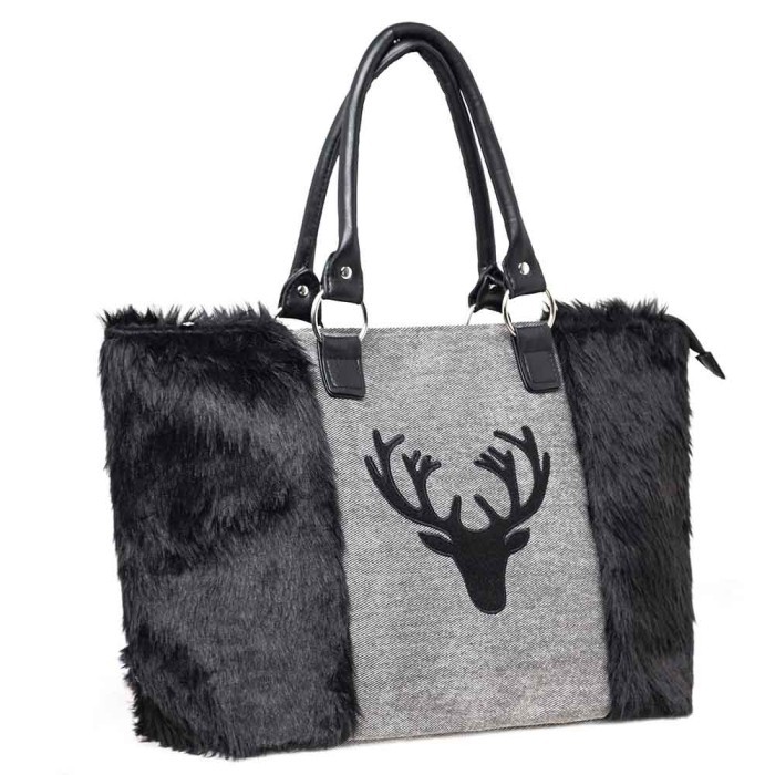 Сумка женская Arya Vacay Черный, серый