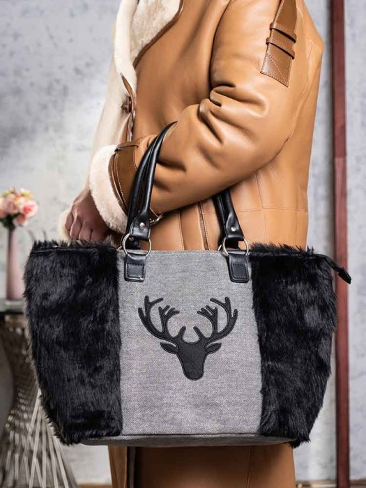 Сумка женская Arya Vacay Черный, серый