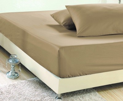 Простынь на резинке сатин однотонный PRC-R-48 200x200