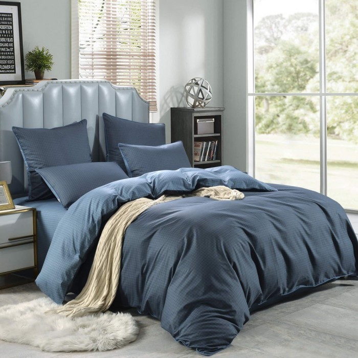 Диксан (зеленый) Комплект постельного белья Сатин 2х