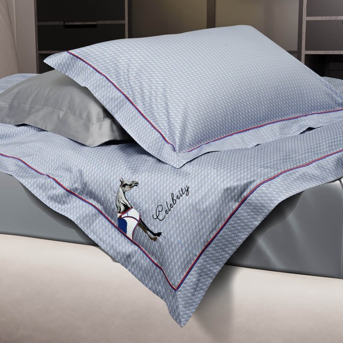 Постельное бельё Sharmes  "Celebrity blue" (2-х спальный дуэт (150х210 - 2 шт.))
