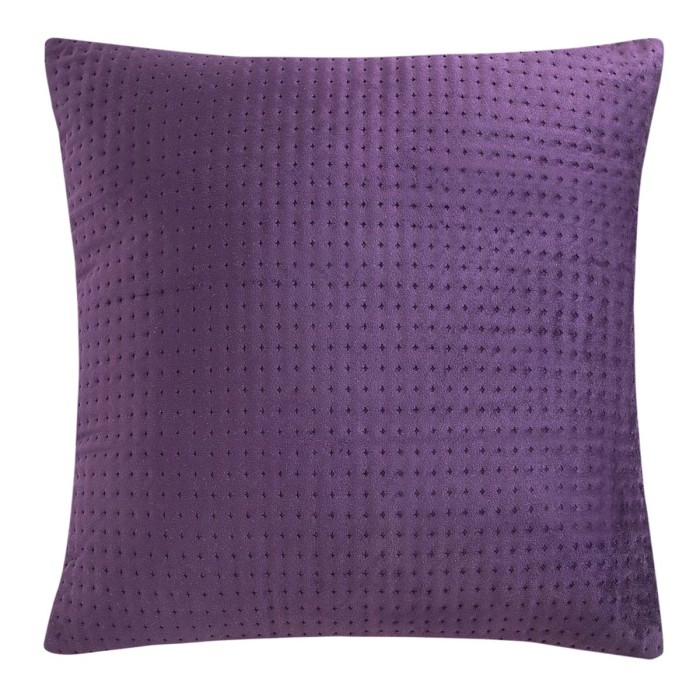 Наволочка Arya 43X43 Embossed 3D Diamond Сливовый