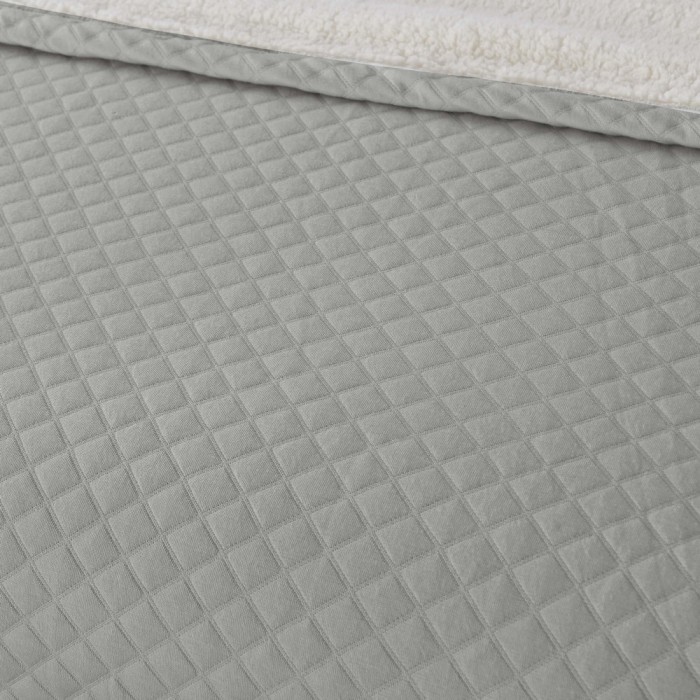 Гранд (серый) 220х240 Покрывало Трикотаж