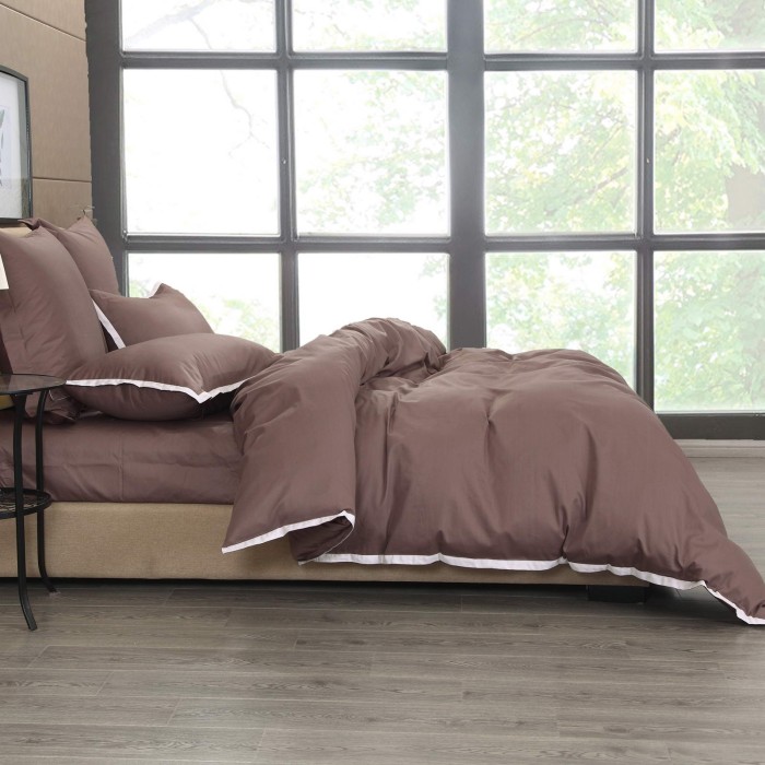 Джоконда (кофе) Евро Комплект постельного белья сатин