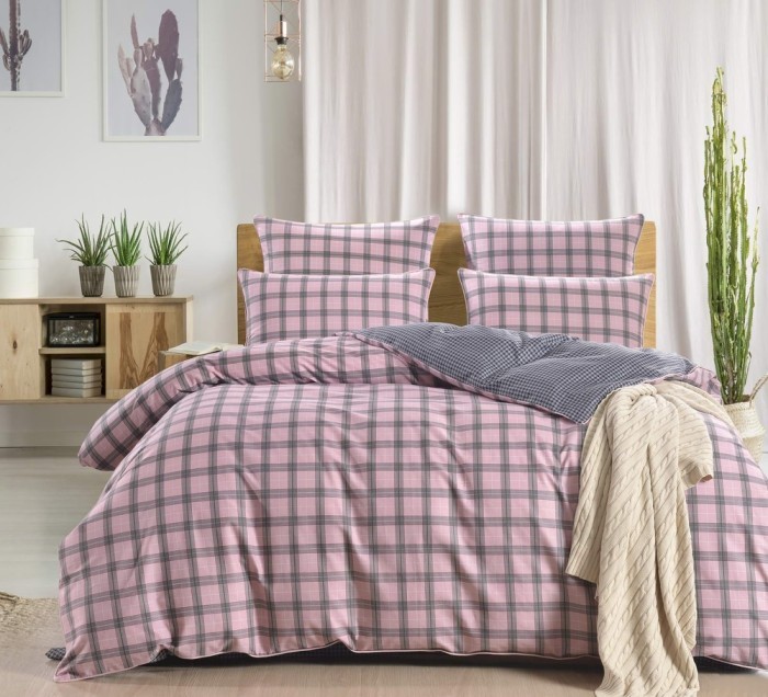 Верон (розовый) Комплект постельного белья Сатин 2х