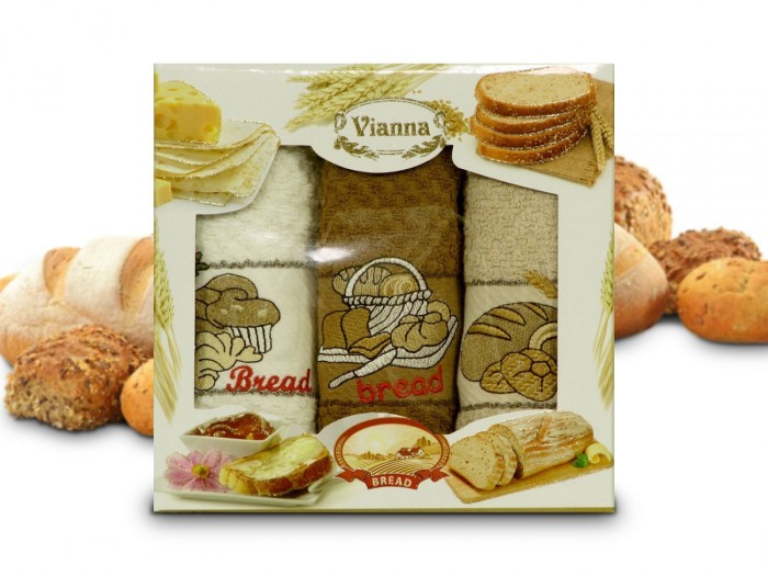 Набор кухонных полотенец Vianna (40x60 - 3 шт) 8055-08