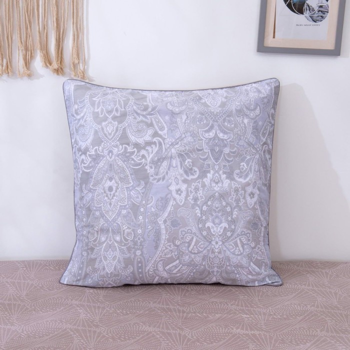 Вавилон (серый) Комплект постельного белья сатин 7Е